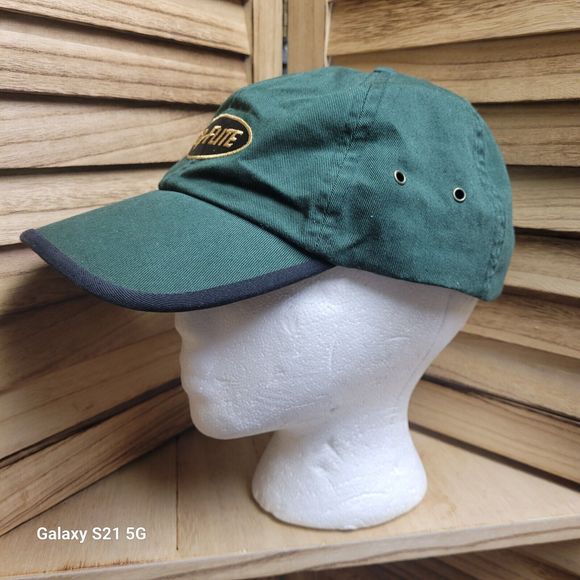 Top Flite Hat Cap strap back adjustable golf cap green embroidered - Picture 7 of 12